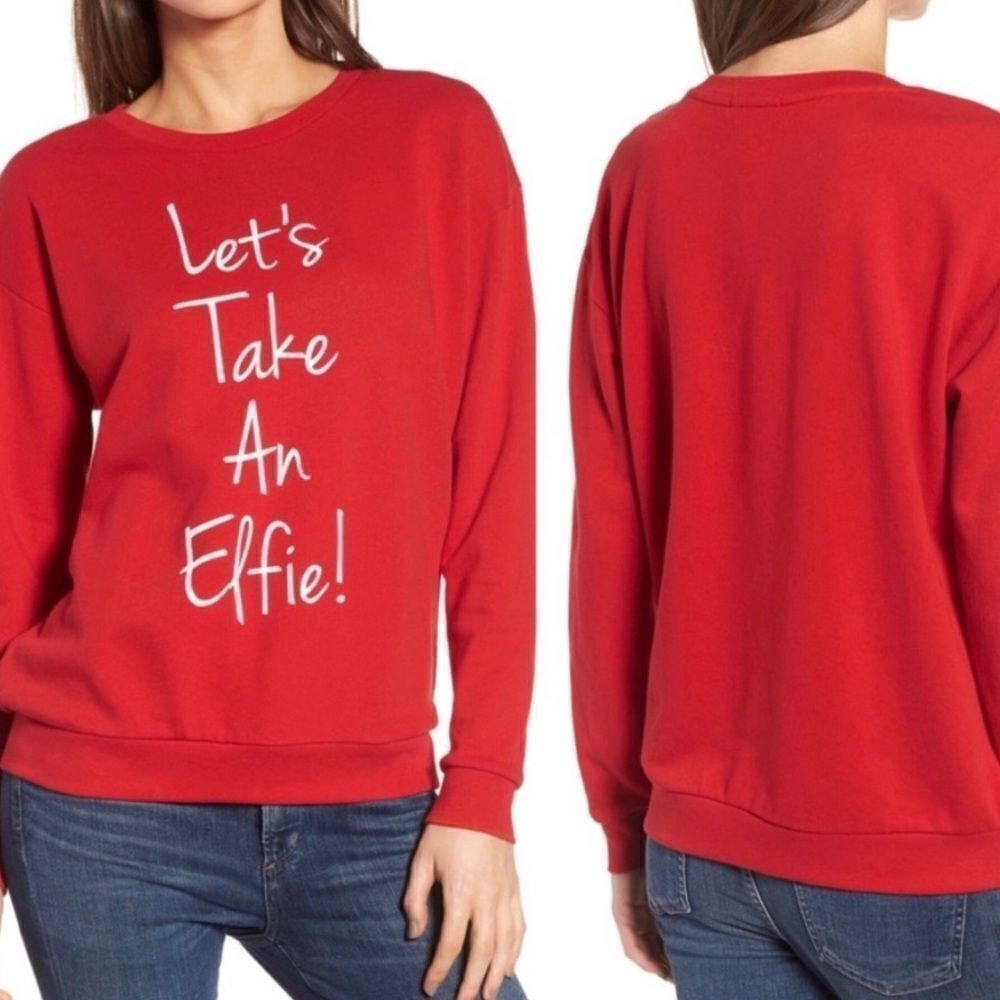 Red holiday sweater ❤️